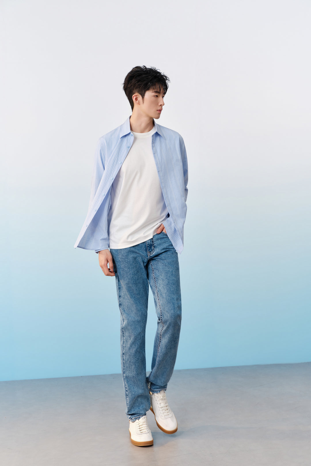 G2000 MAN-cool-touch-jeans-61161515-Blue
