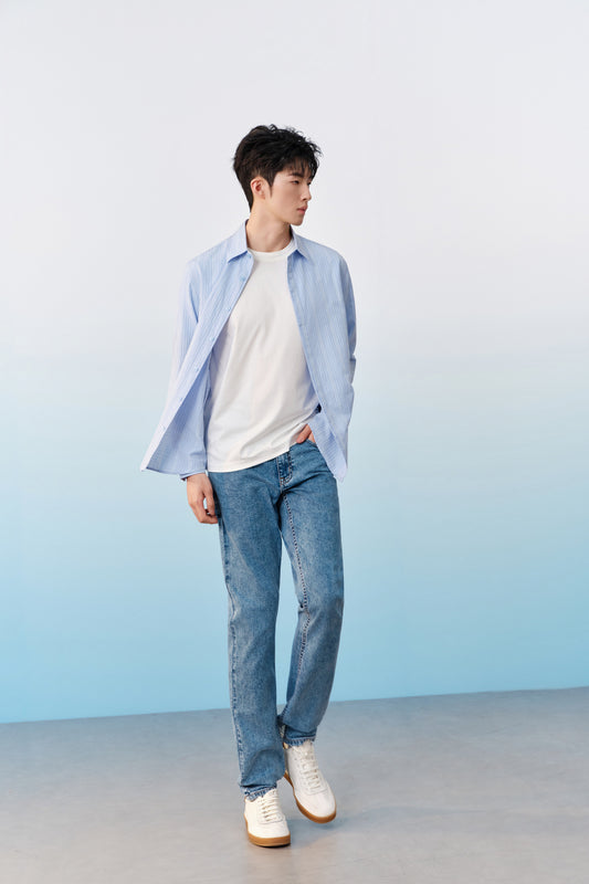 G2000 MAN-cool-touch-jeans-61161515-Blue