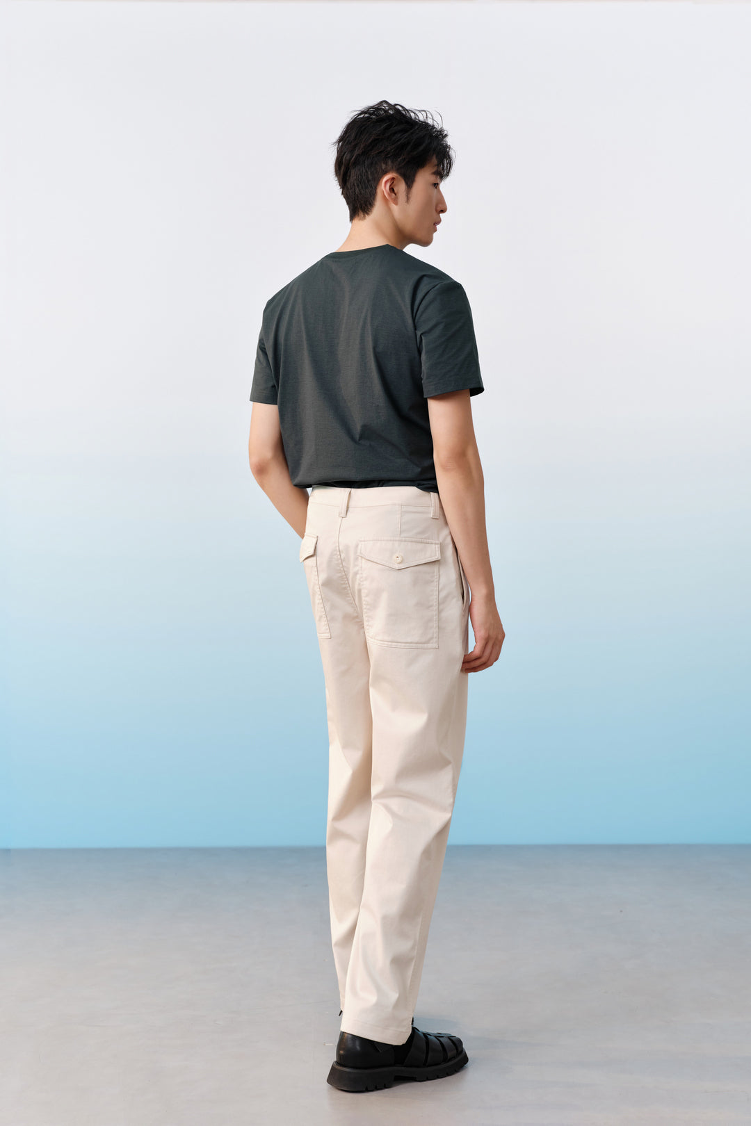 Cotton Blend 休閒長褲