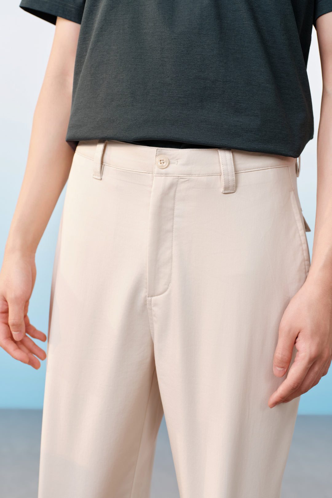 Cotton Blend 休閒長褲