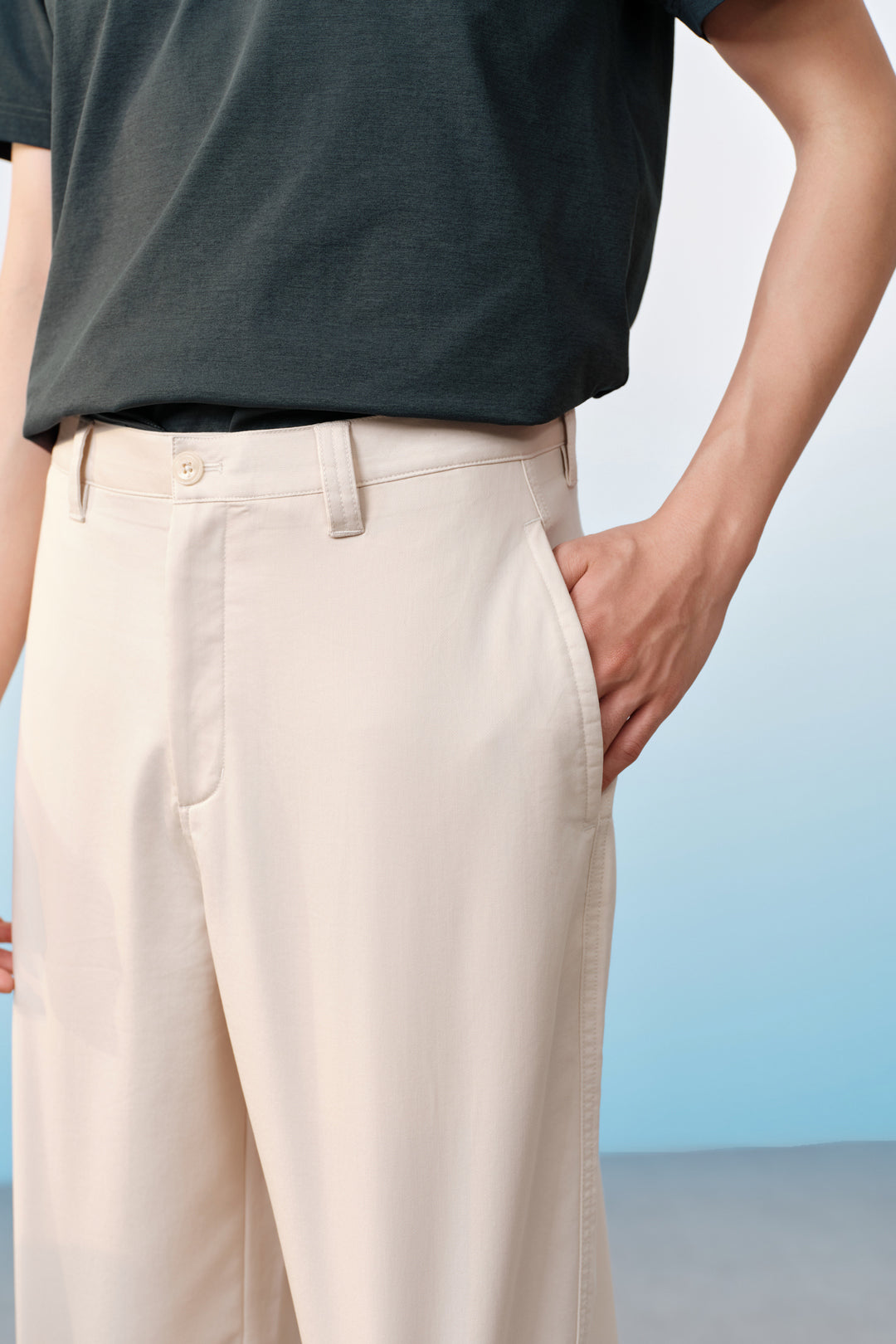 Cotton Blend 休閒長褲