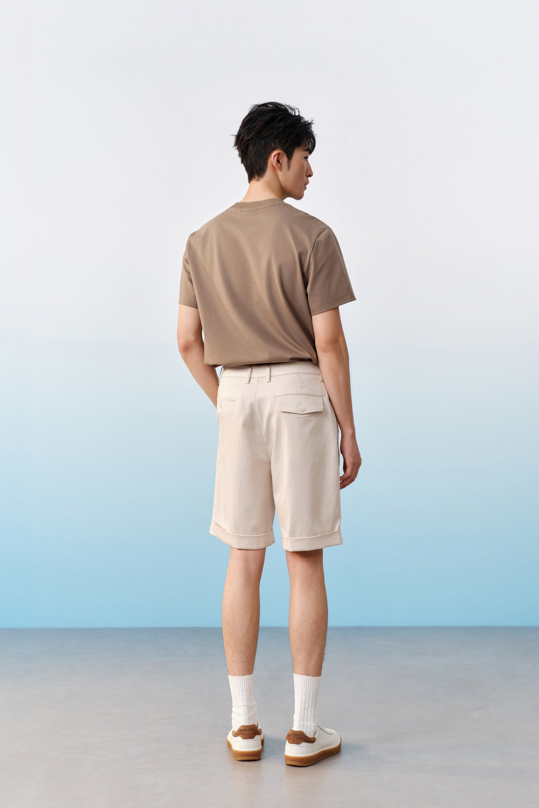Cotton Blend 休閒短褲
