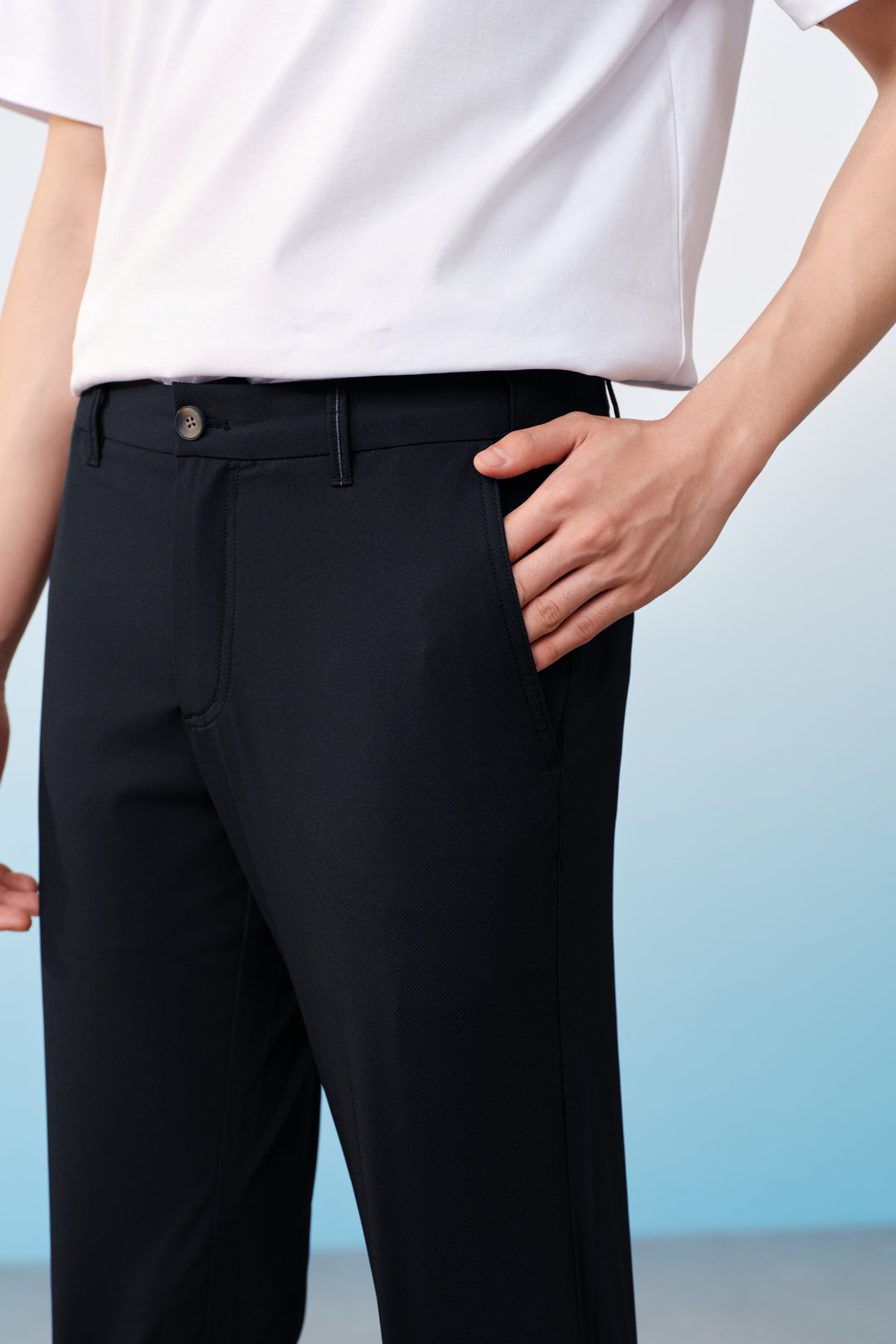 Multi-Way Stretch | Hidden Elastic Waistband 休閒長褲