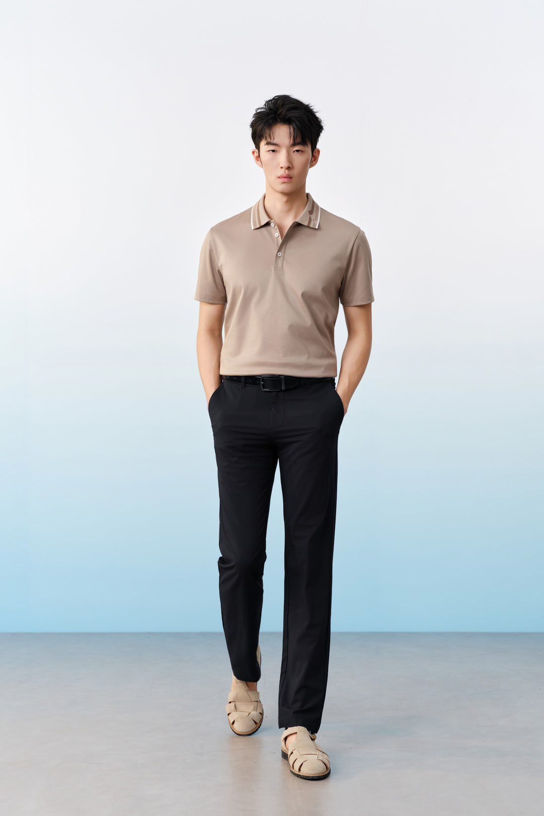 G2000 MAN-multi-way-stretch-chinos-61163690-Blue