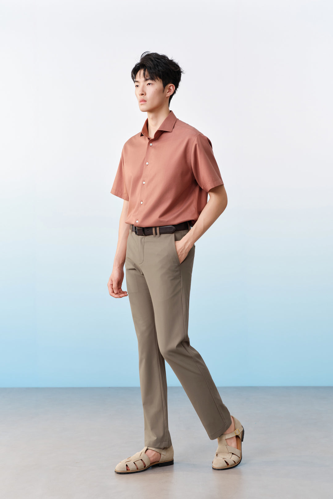 Regular Fit 休閒長褲