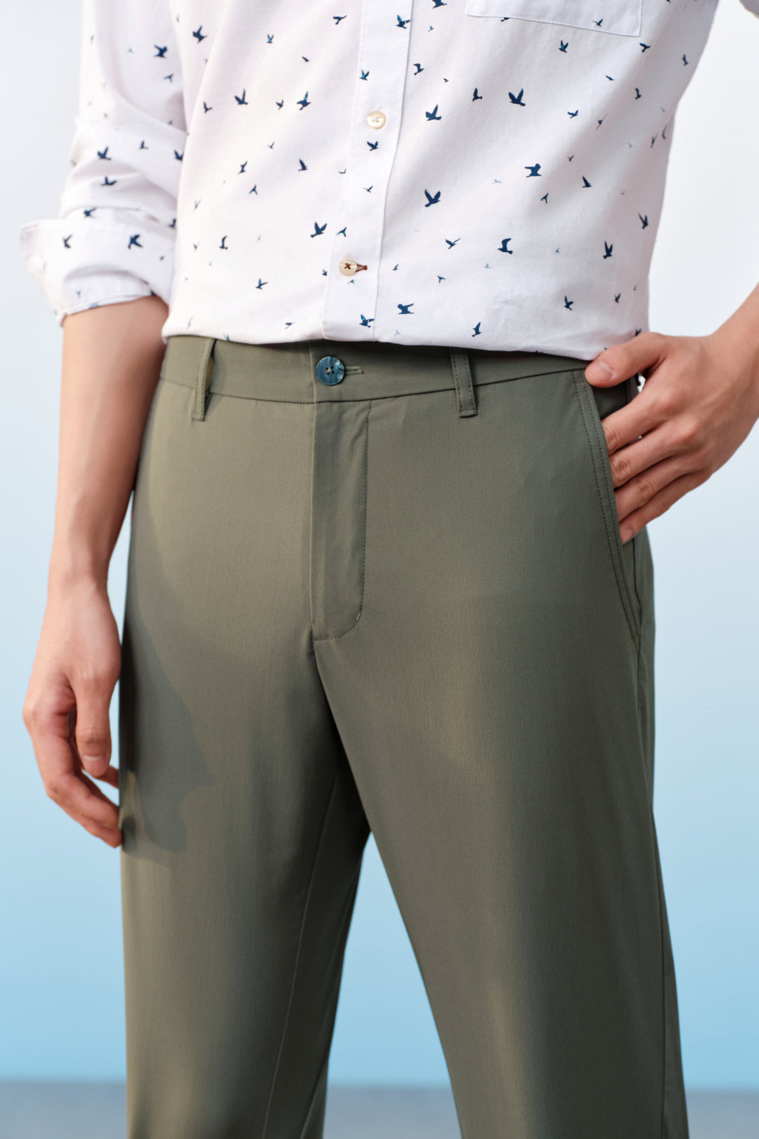 Cool Touch | Cotton Blend Chinos