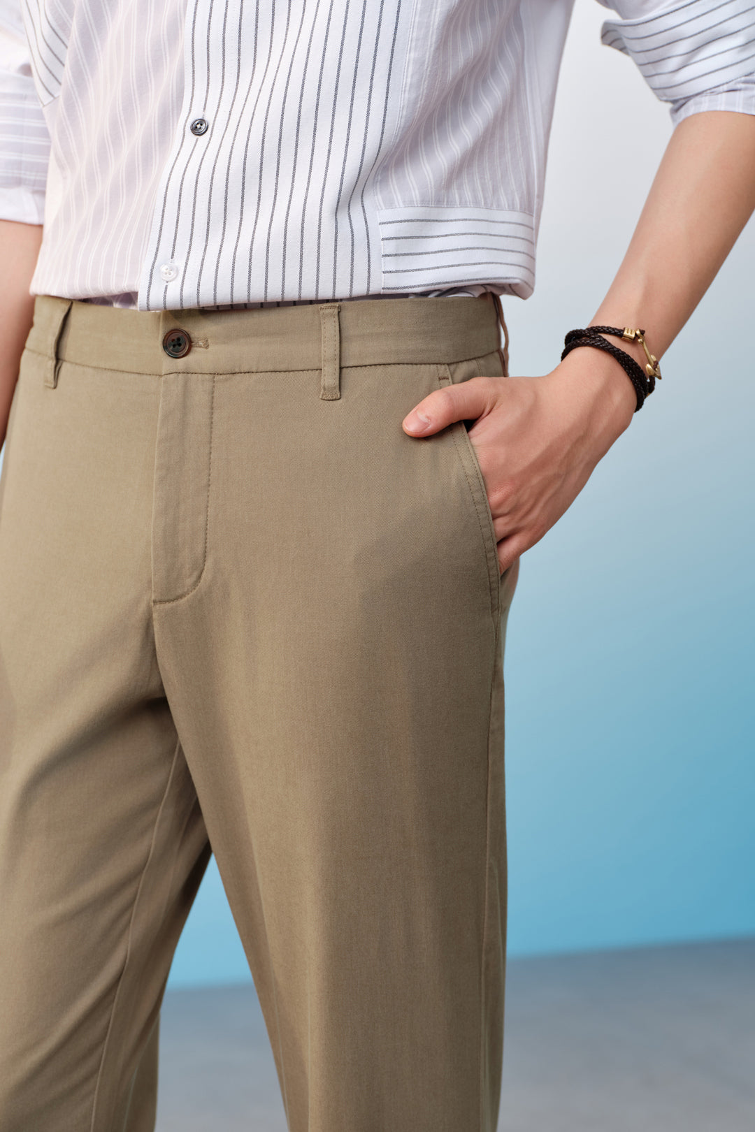 Cotton Blend 休閒長褲