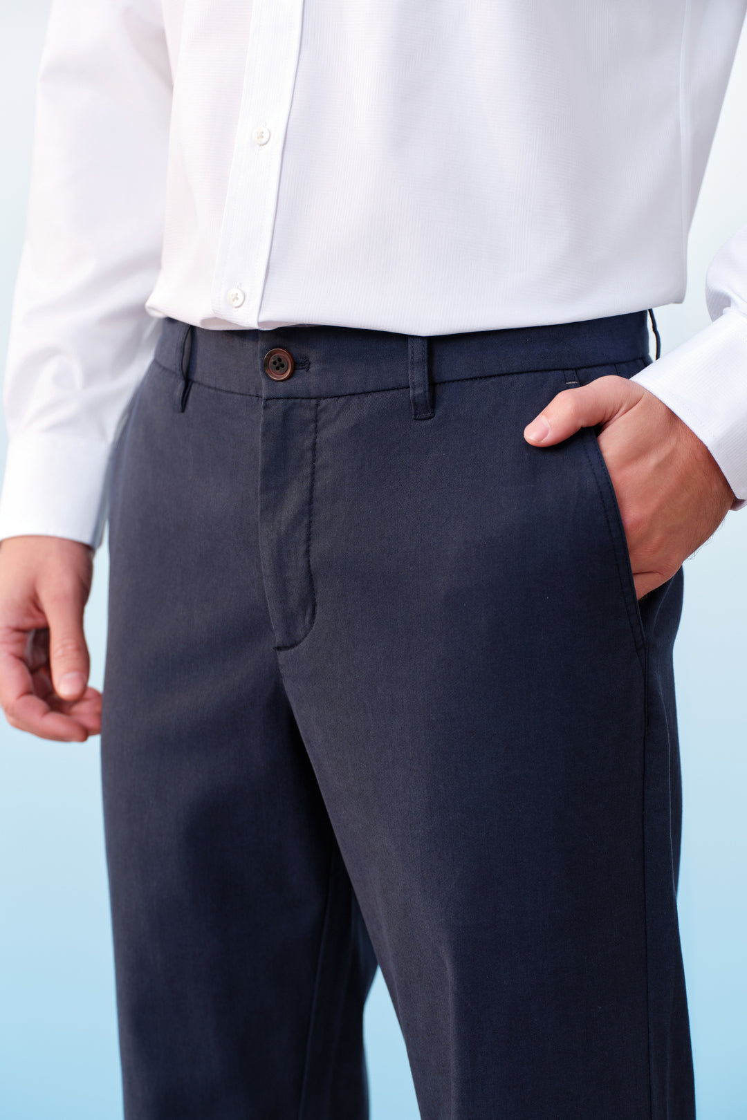 Cotton Blend 休閒長褲