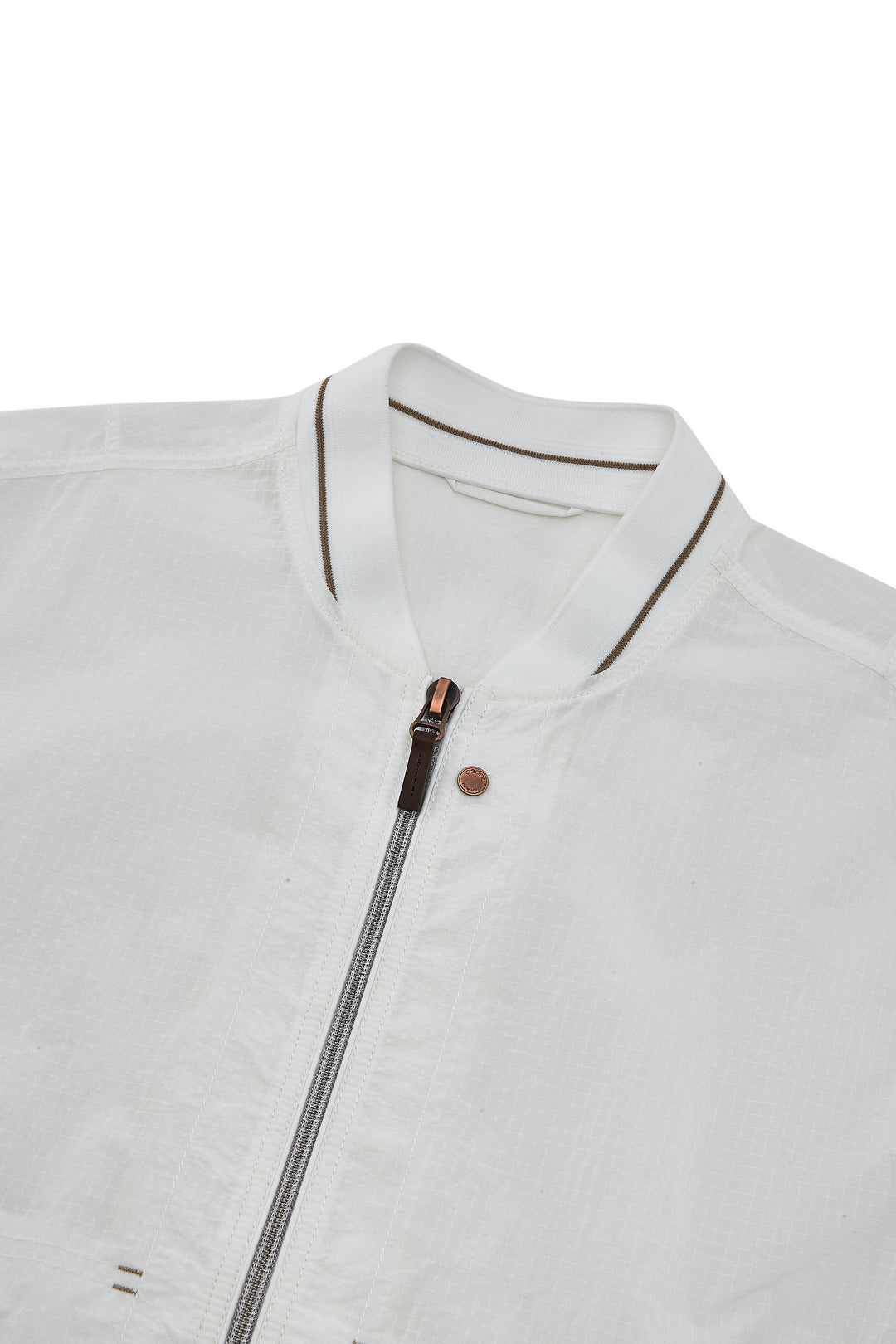Ribbed Baseball Jacket