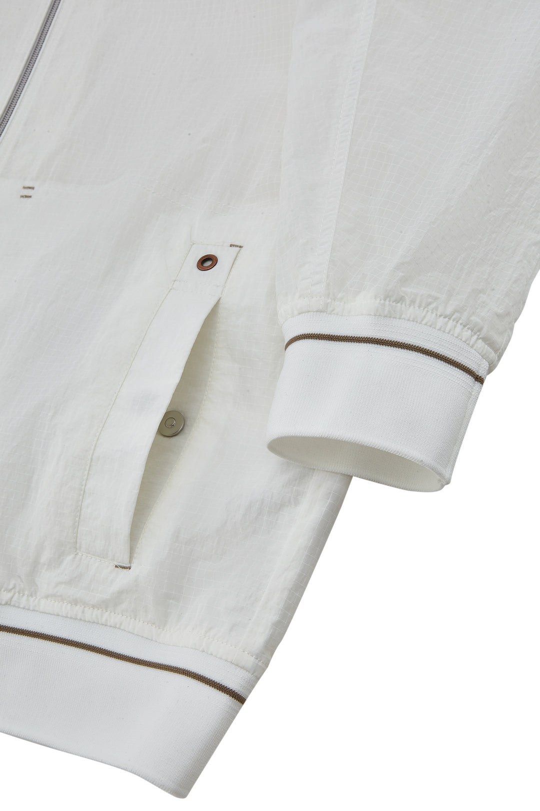 Ribbed Baseball Jacket