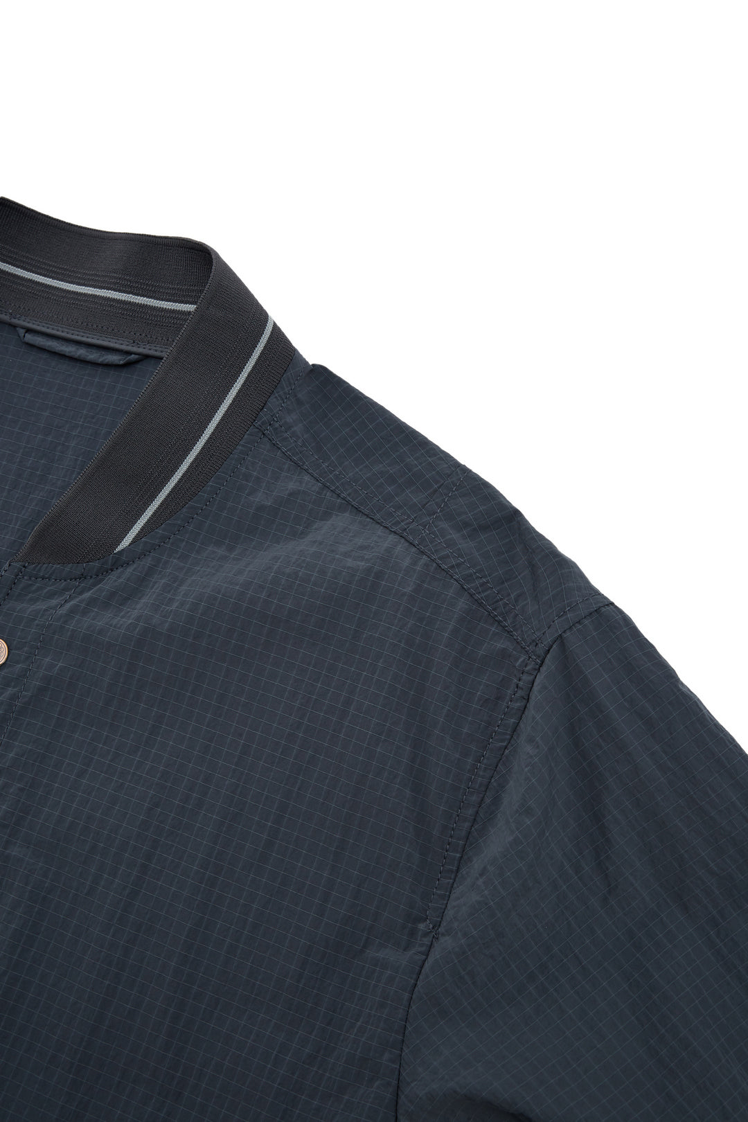 Ribbed Baseball Jacket