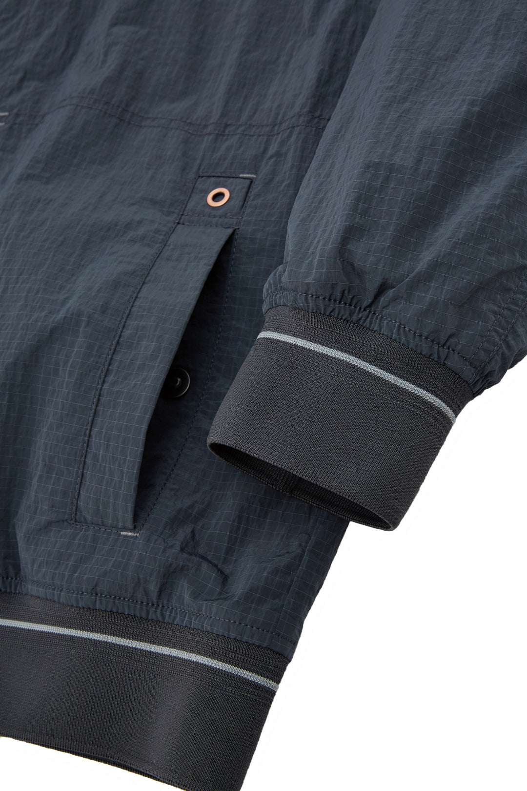 Ribbed Baseball Jacket