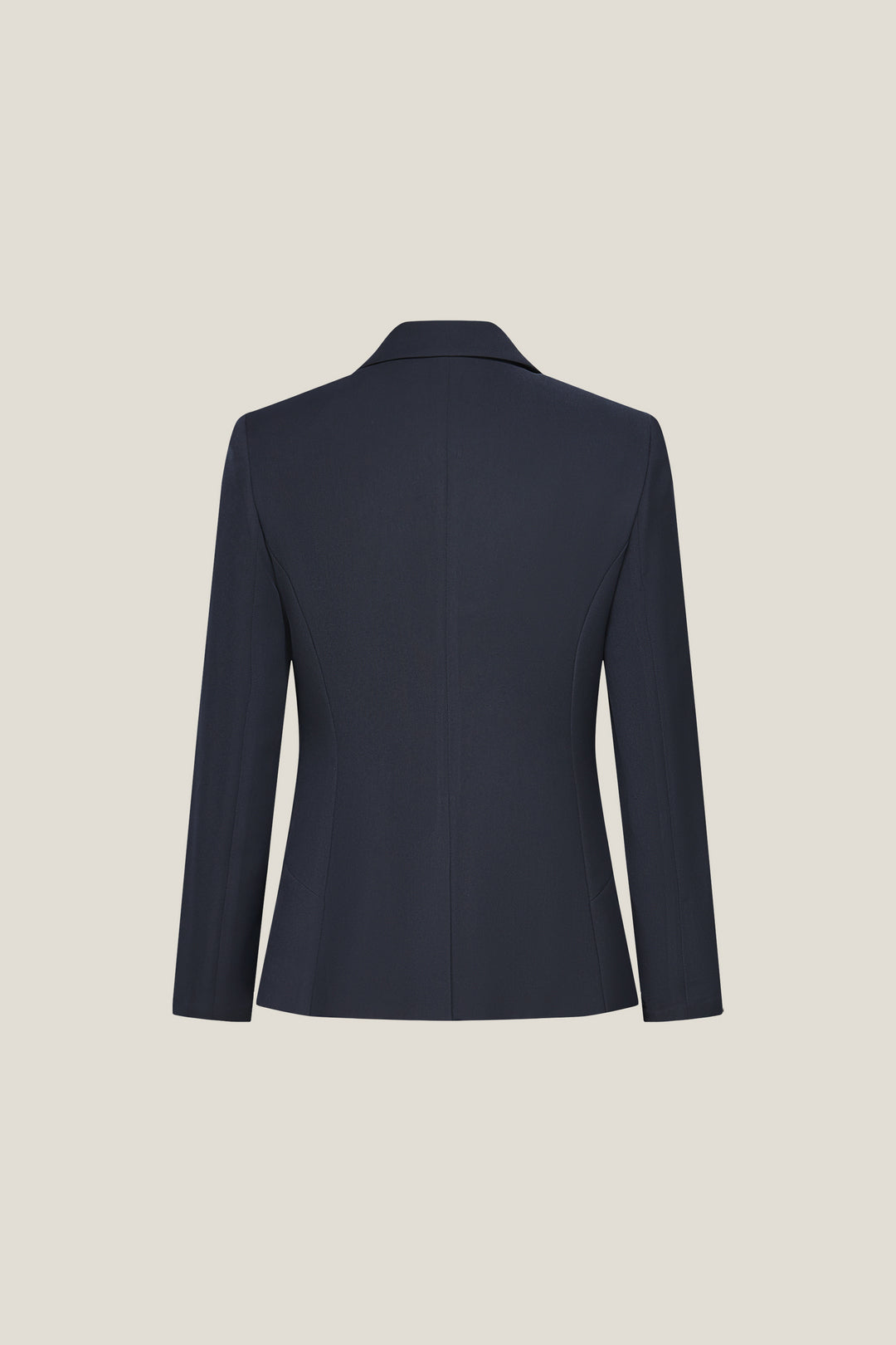 Cool Touch Notch Lapel Suit Blazer With Brooch