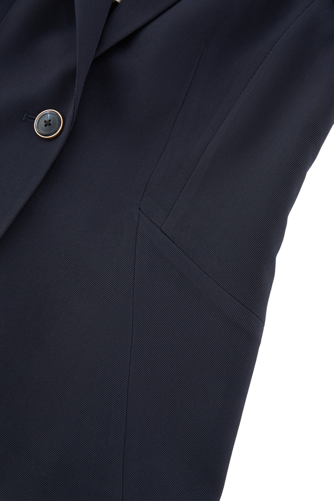 Cool Touch Notch Lapel Suit Blazer With Brooch