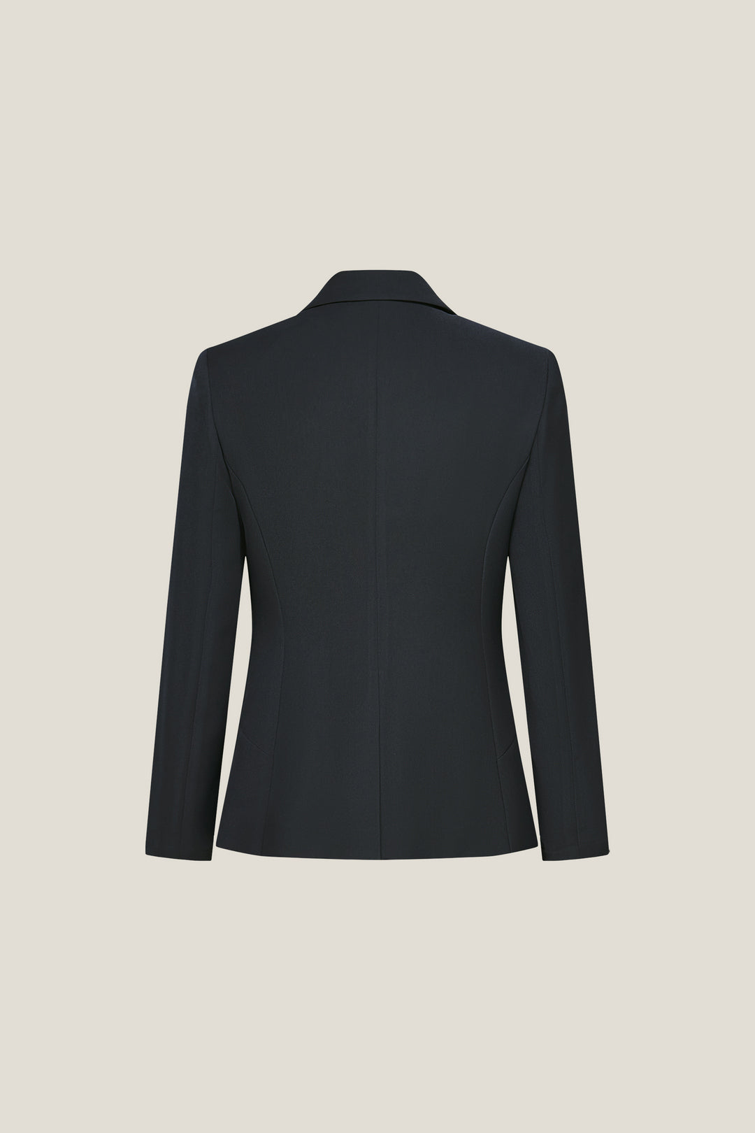 Cool Touch Notch Lapel Suit Blazer With Brooch