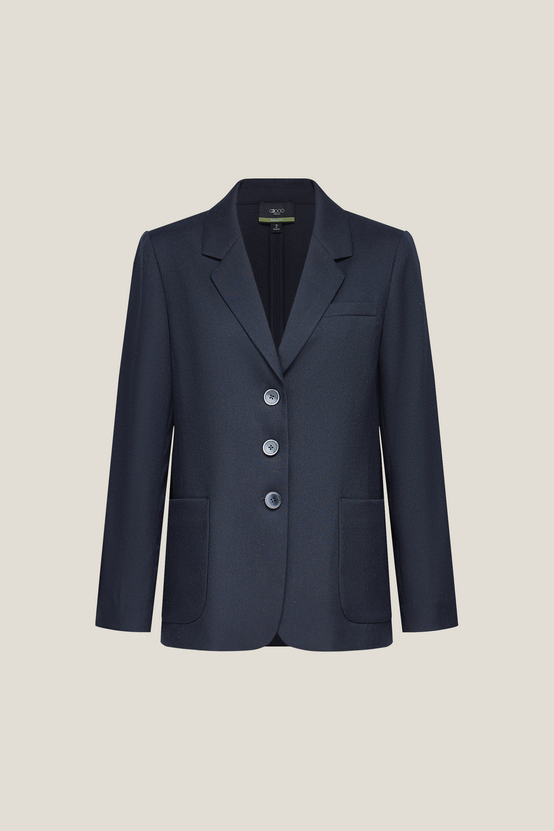 G2000 WOMAN-machine-washable-notch-lapel-suit-blazer-61211065-Blue