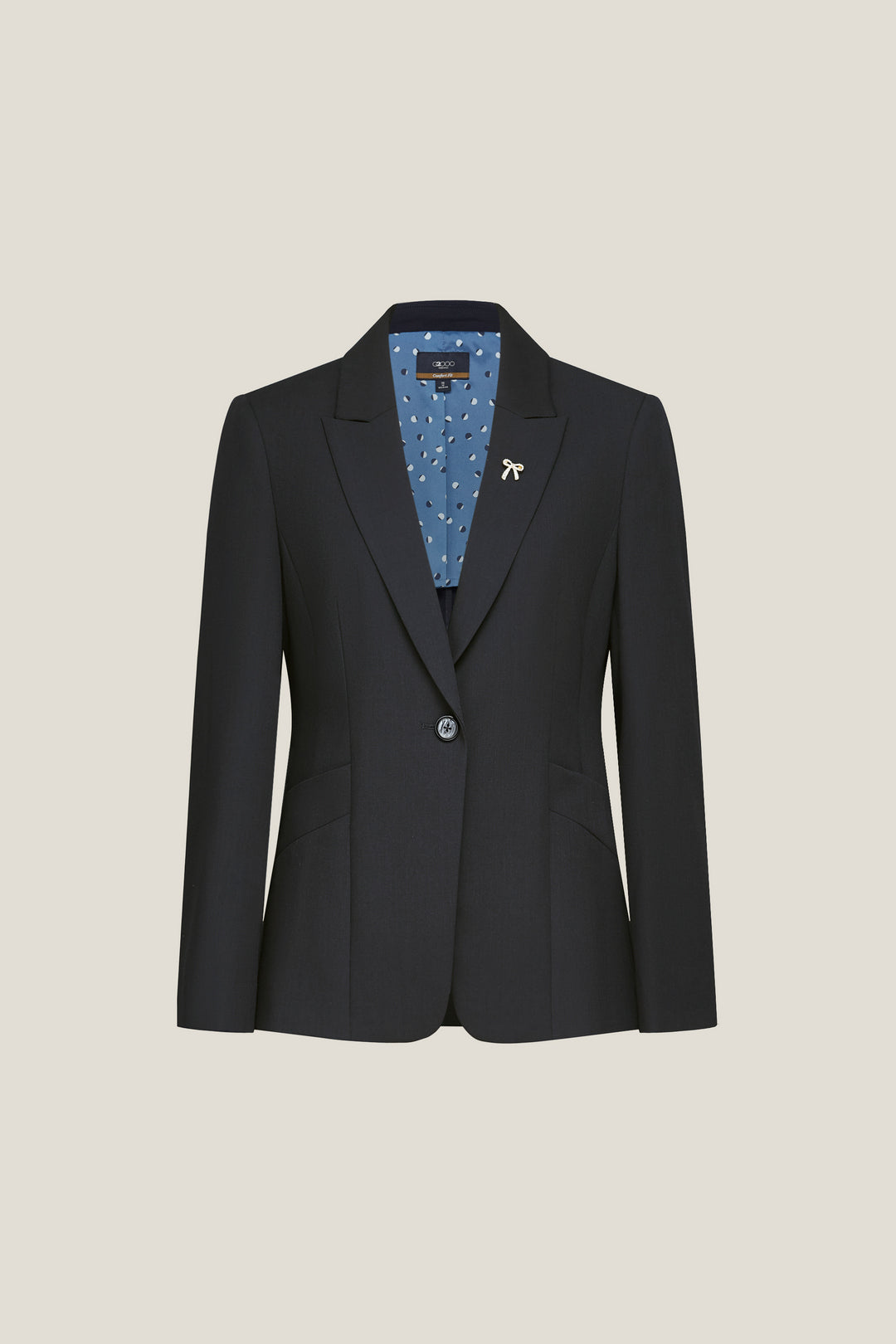 G2000 WOMAN-cool-touch-peak-lapel-suit-blazer-61212080-Black
