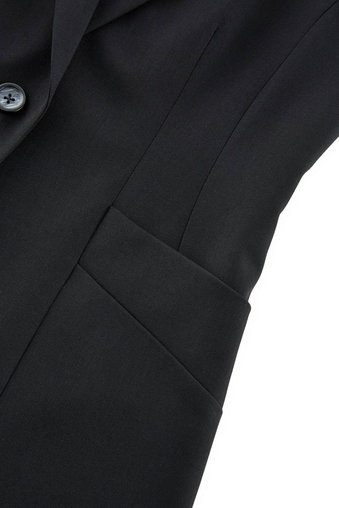 Cool Touch | Peak Lapel 劍領套裝西裝外套(配胸針)