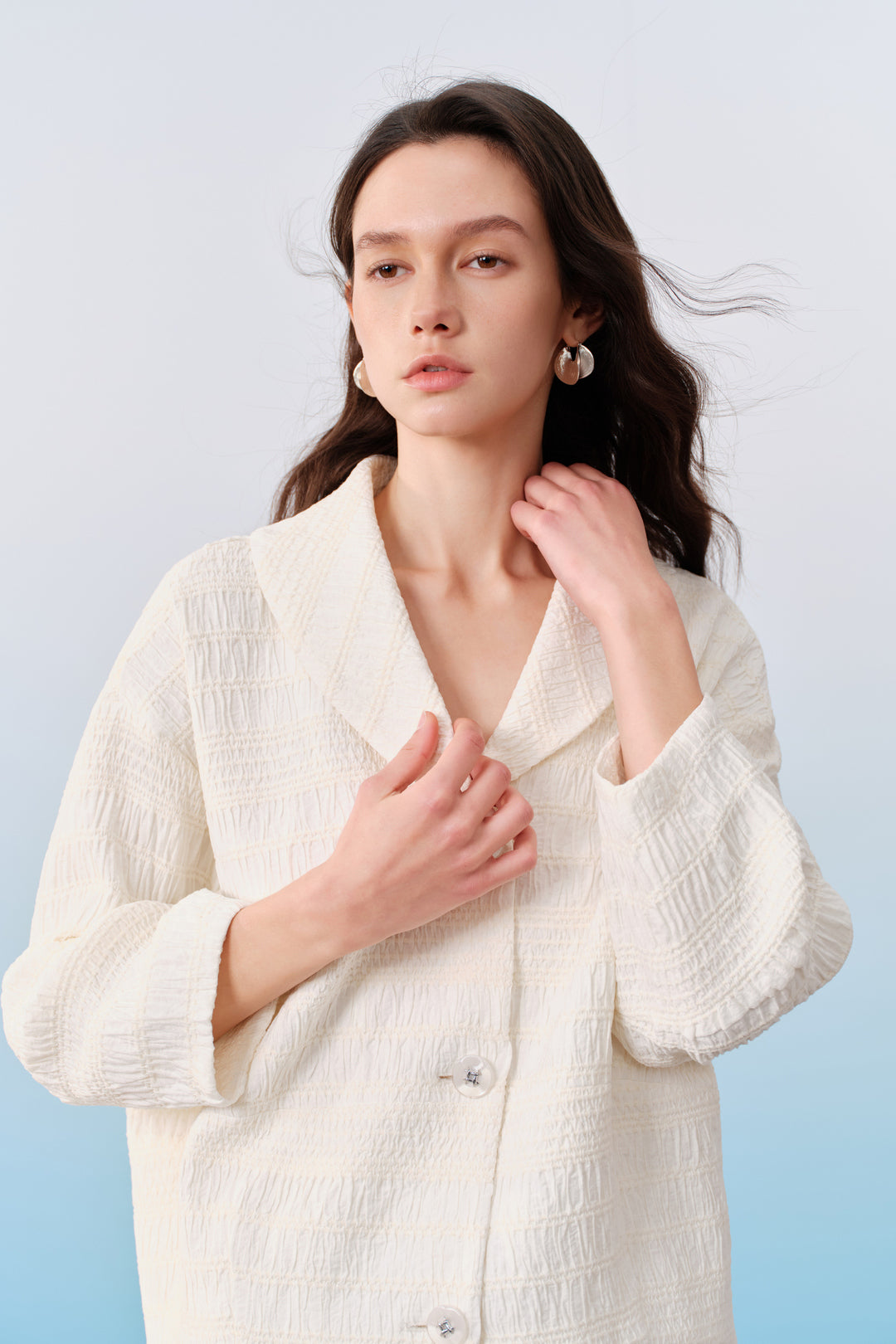 Machine Washable | Lapel Collar 翻領獨立西裝外套