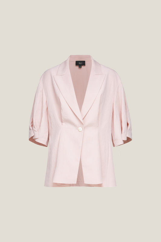 G2000 WOMAN-peak-lapel-elbow-sleeve-blazer-61217700-Pink