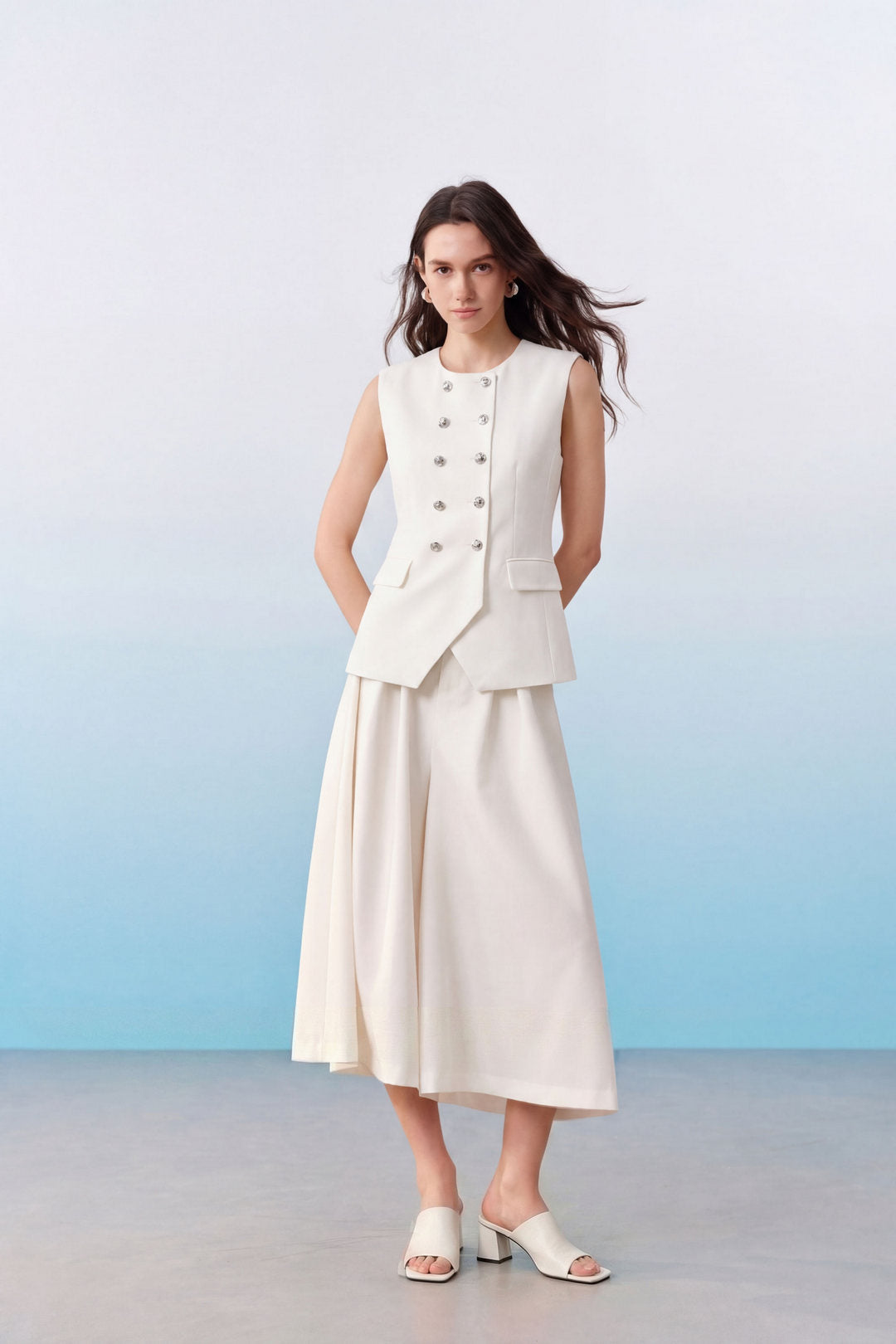 Machine Washable | Round Neck Blazer