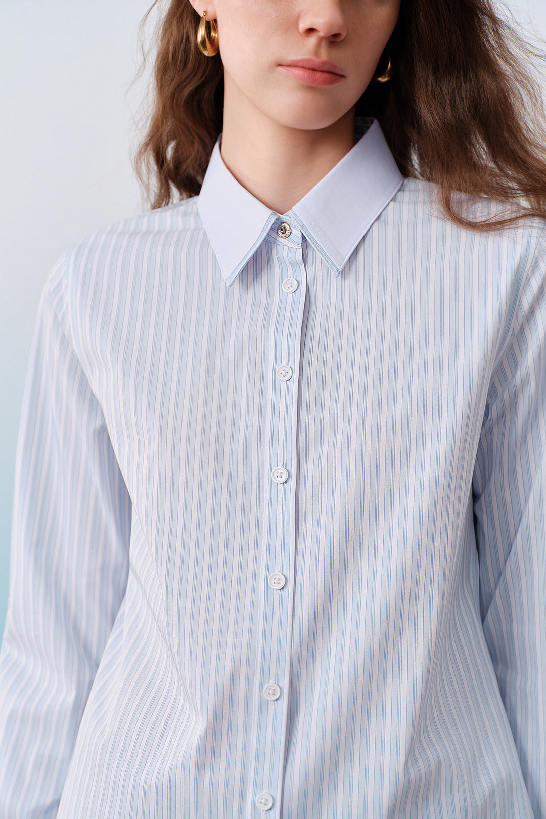 Soft Modal Blend | Shirt Collar 恤衫領長袖商務恤衫(配可拆卸配件)