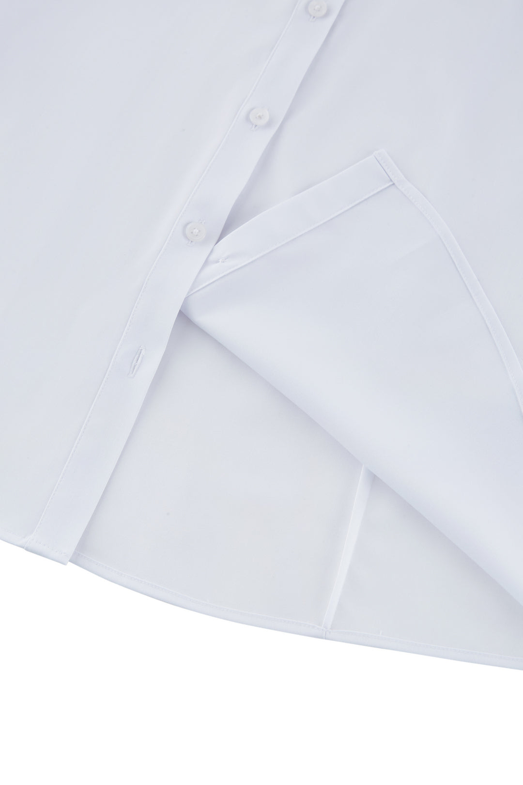 Soft Modal Blend | Shirt Collar Long-Sleeve Dress Shirt