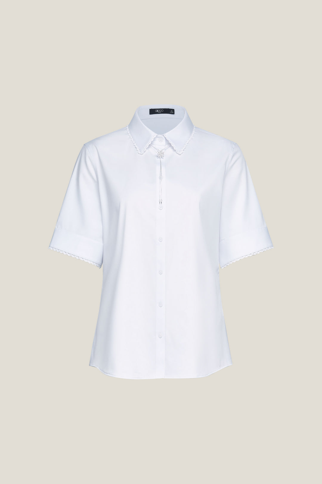 Soft Modal Blend | Shirt Collar Short-Sleeve Dress Shirt