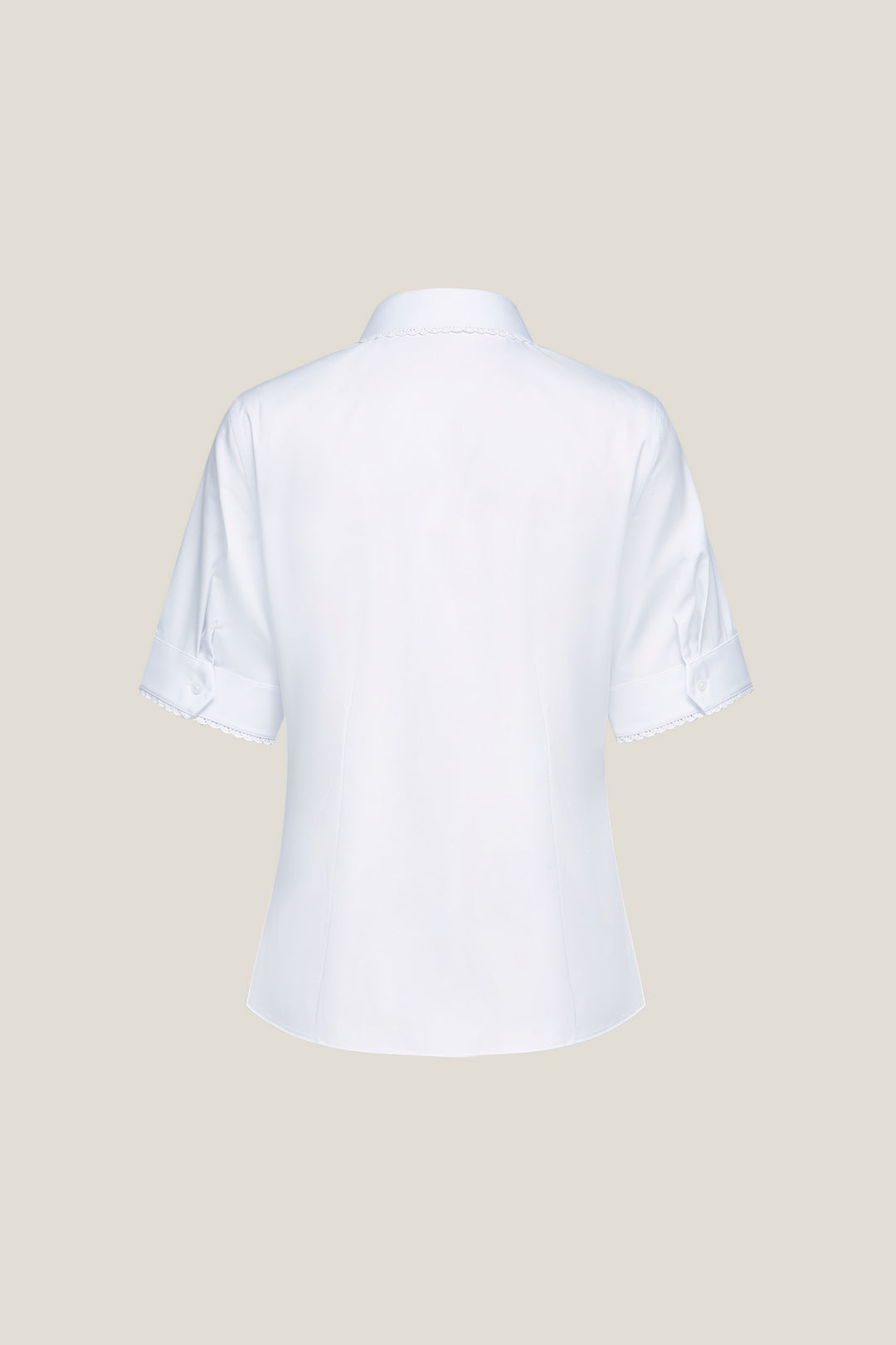 Soft Modal Blend | Shirt Collar Short-Sleeve Dress Shirt
