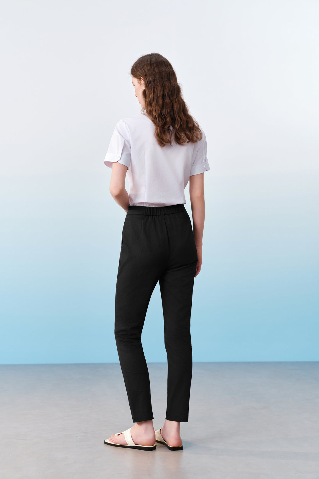 Non-Iron | Shirt Collar 恤衫領短袖商務恤衫(配可拆卸項鍊)