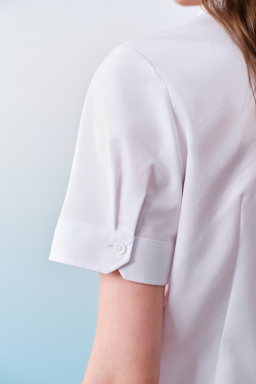 Non-Iron | Shirt Collar 恤衫領短袖商務恤衫(配可拆卸項鍊)