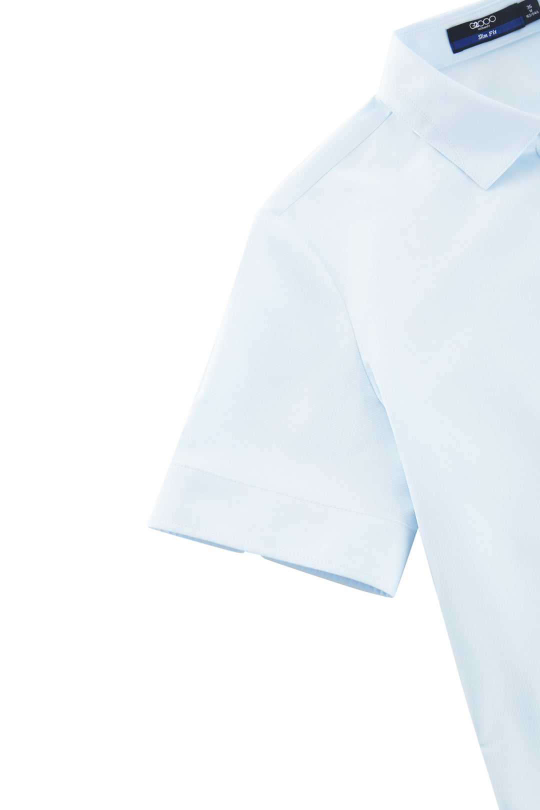 Non-Iron | Shirt Collar 恤衫領短袖商務恤衫(配可拆卸項鍊)