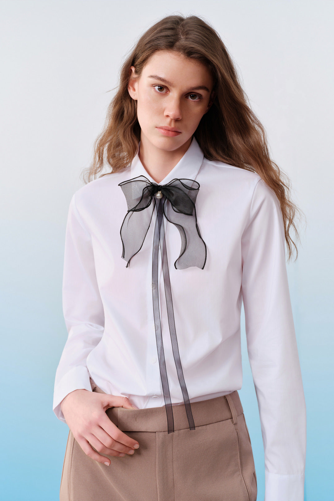 Cool Touch | Shirt Collar Long-Sleeve Dress Shirt