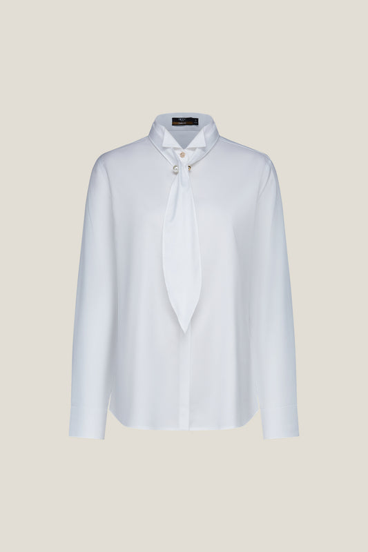 G2000 WOMAN-non-iron-shirt-collar-long-sleeve-dress-shirt-61223090-White