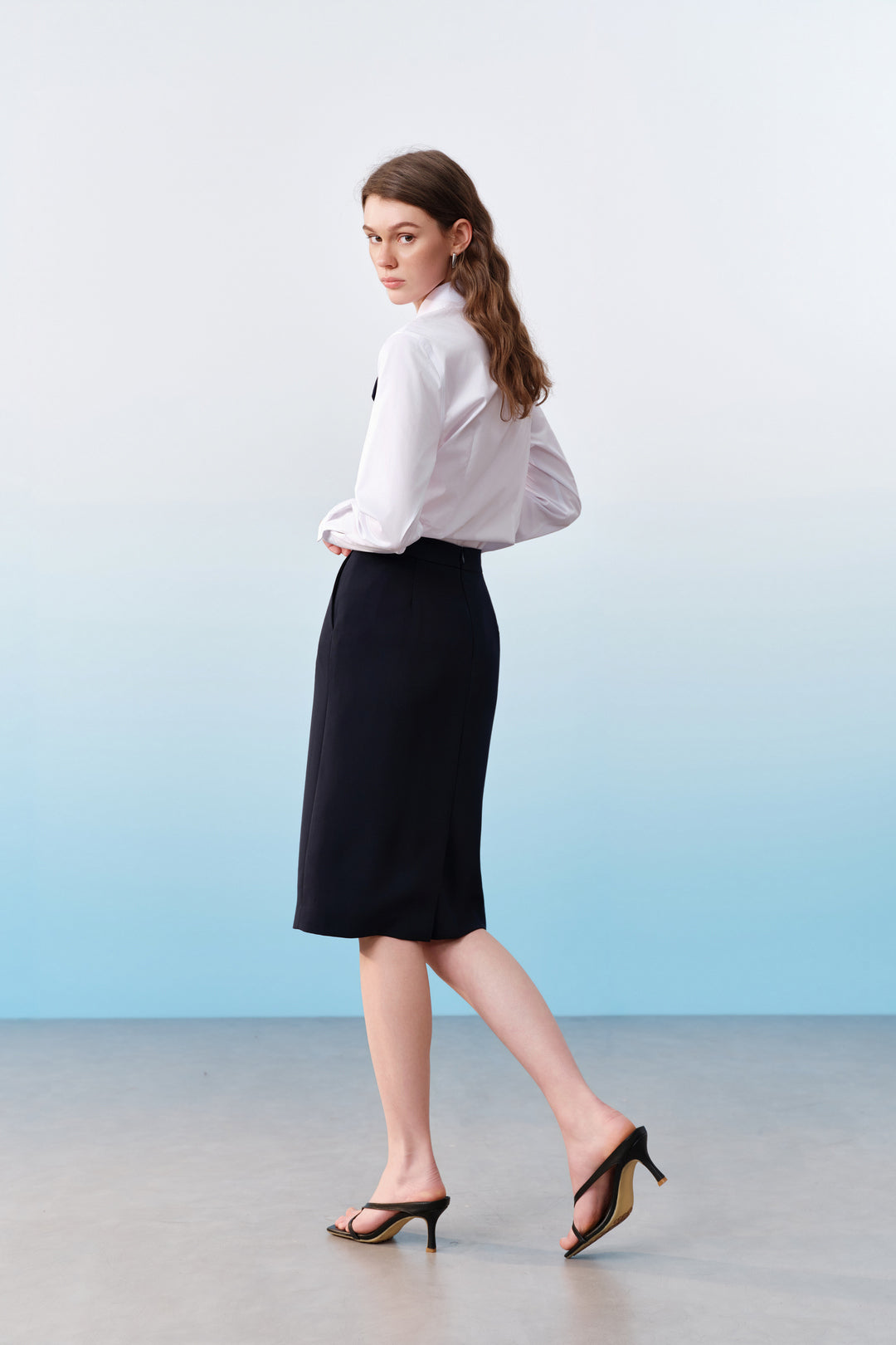 Easy Ironing | Shirt Collar Long-Sleeve Dress Shirt