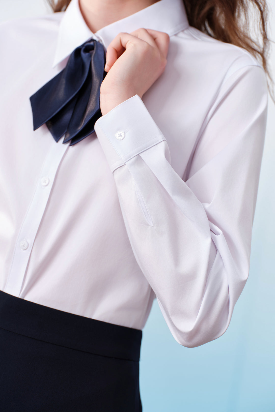 Easy Ironing | Shirt Collar Long-Sleeve Dress Shirt
