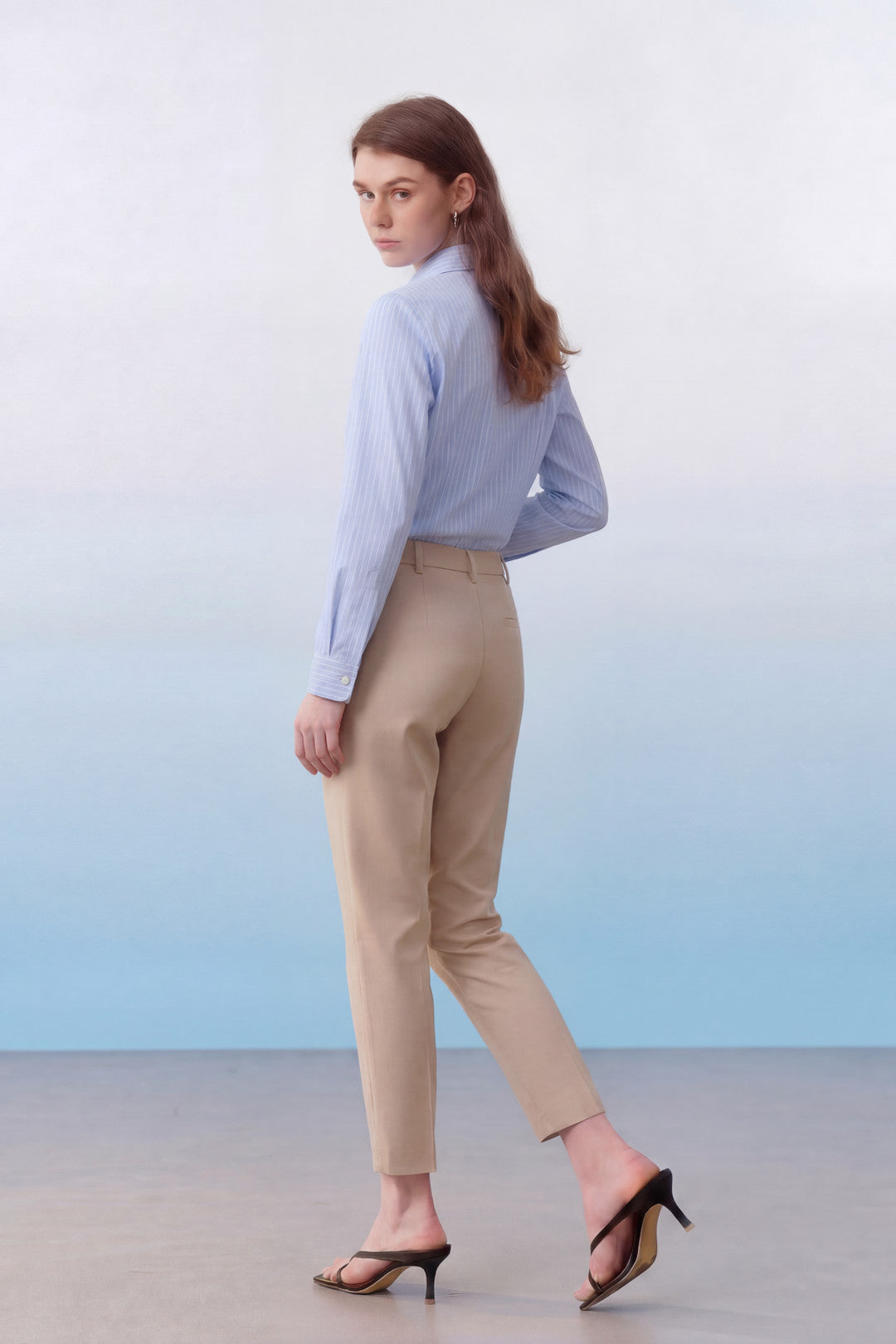 100% Cotton | Shirt Collar Long-Sleeve Dress Shirt