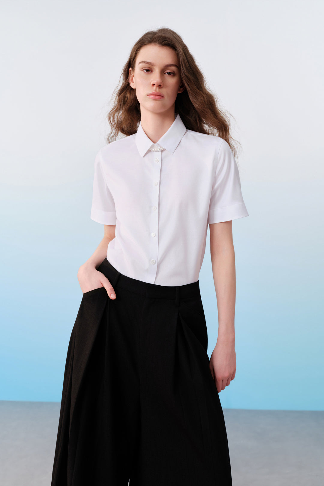 Non-Iron | Shirt Collar Short-Sleeve Dress Shirt