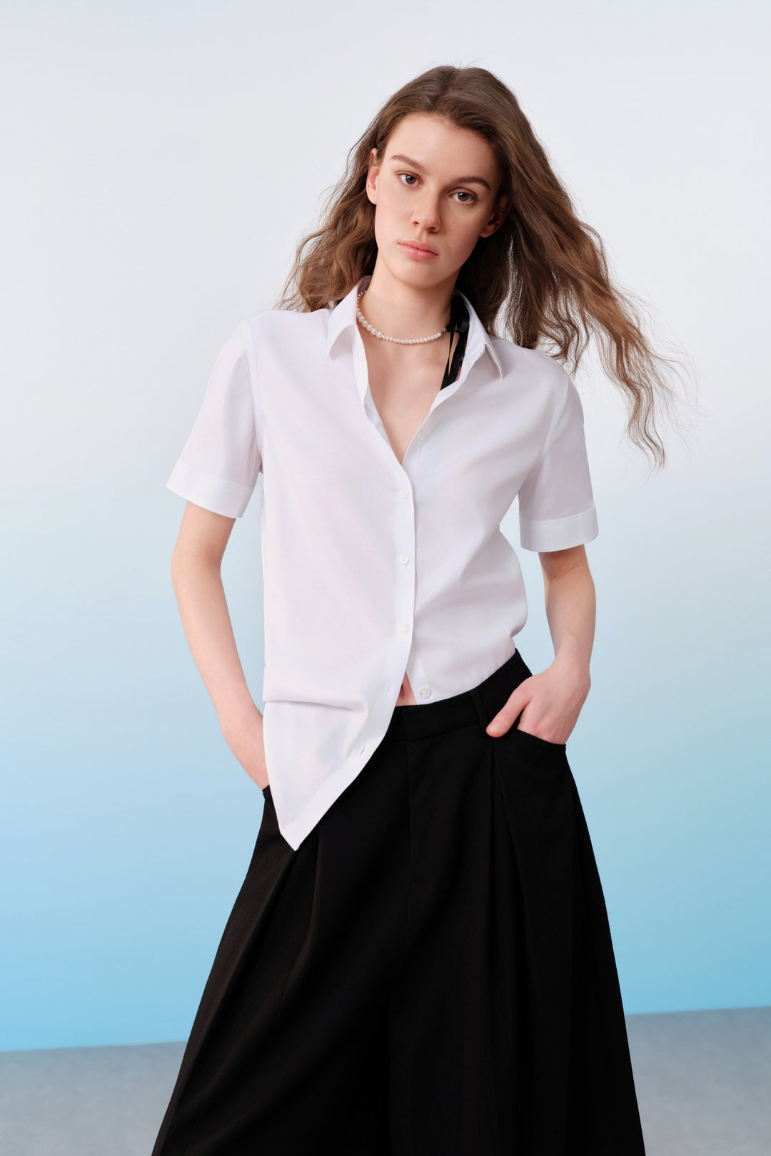 Non-Iron | Shirt Collar Short-Sleeve Dress Shirt