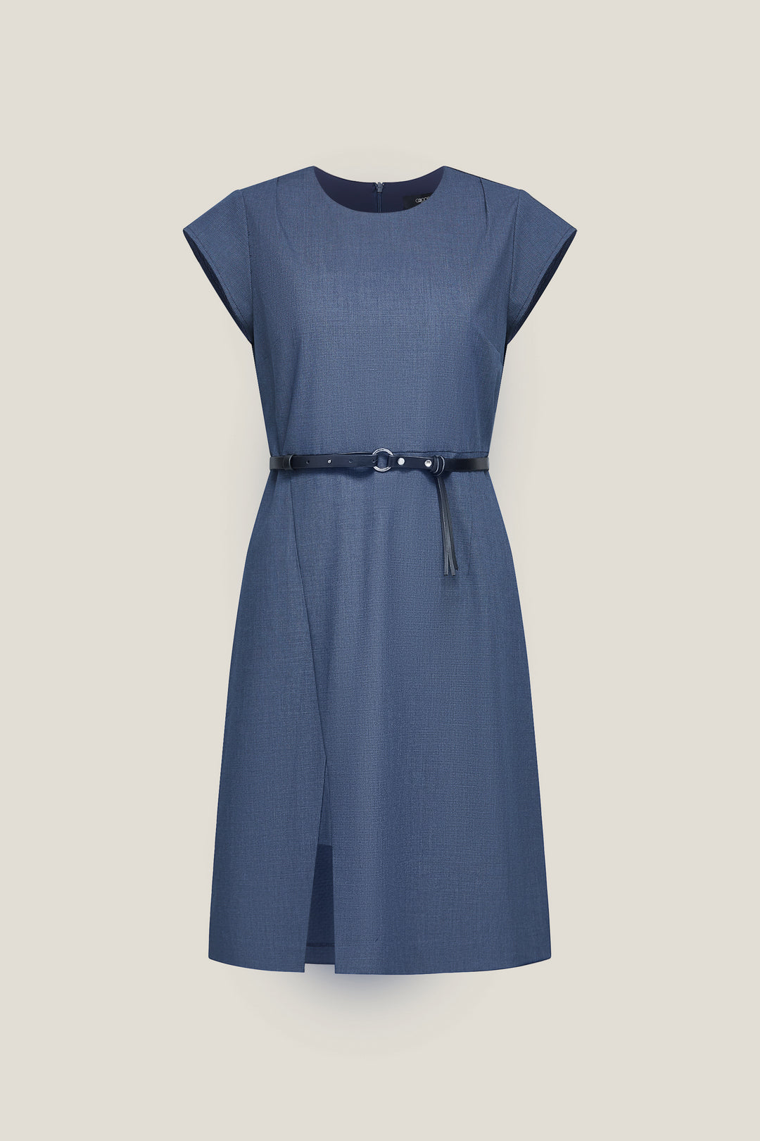 G2000 WOMAN-round-neck-dress-61231012-Blue