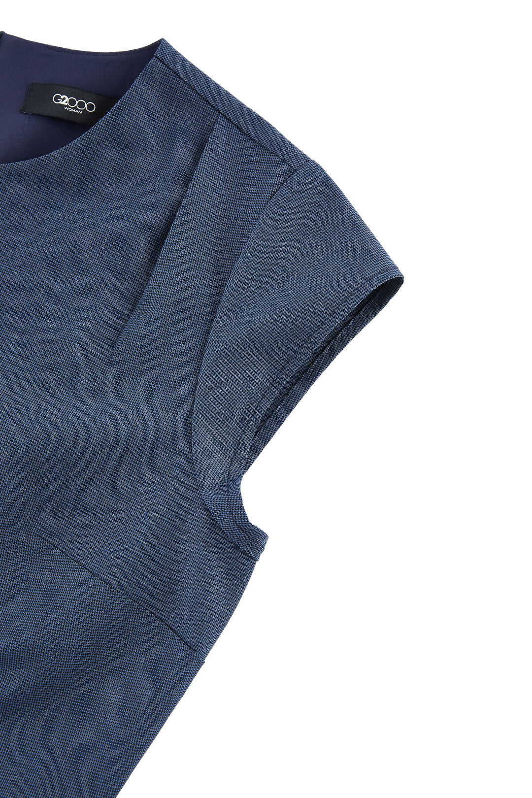 Round Neck 圓領連身裙(配同色流蘇細節腰帶)