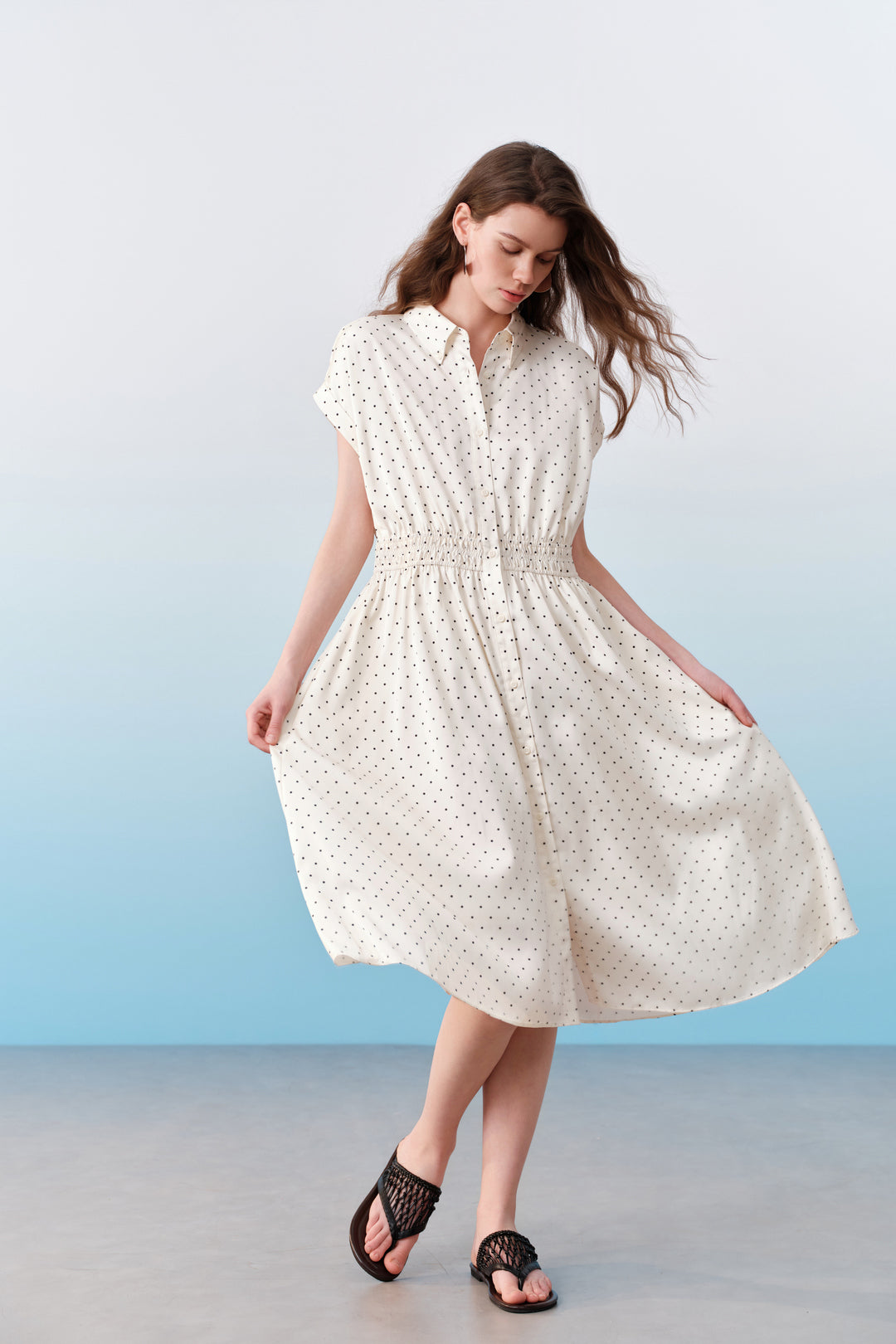 Shirt Collar Dress