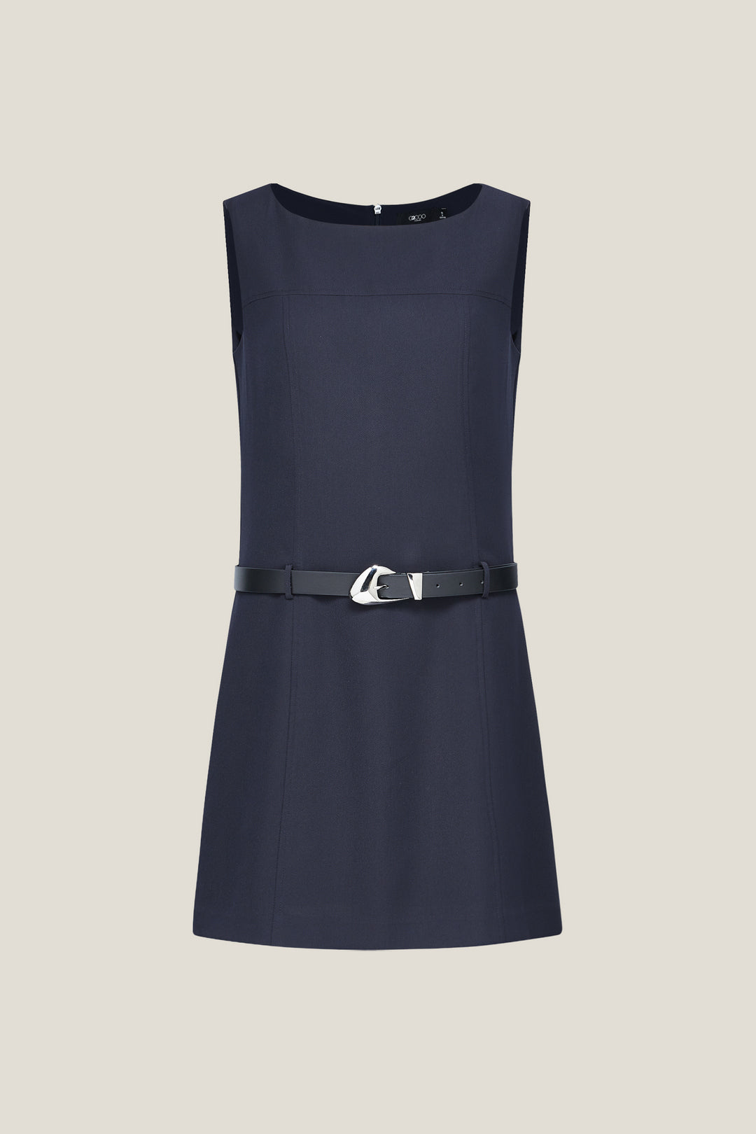 G2000 WOMAN-cool-touch-round-neck-dress-61231062-Blue