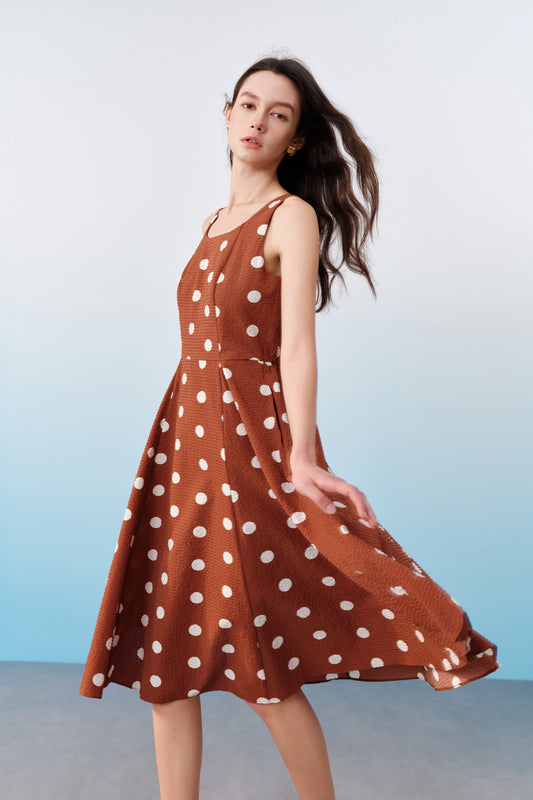 G2000 WOMAN-square-neckline-dress-61231076-Brown