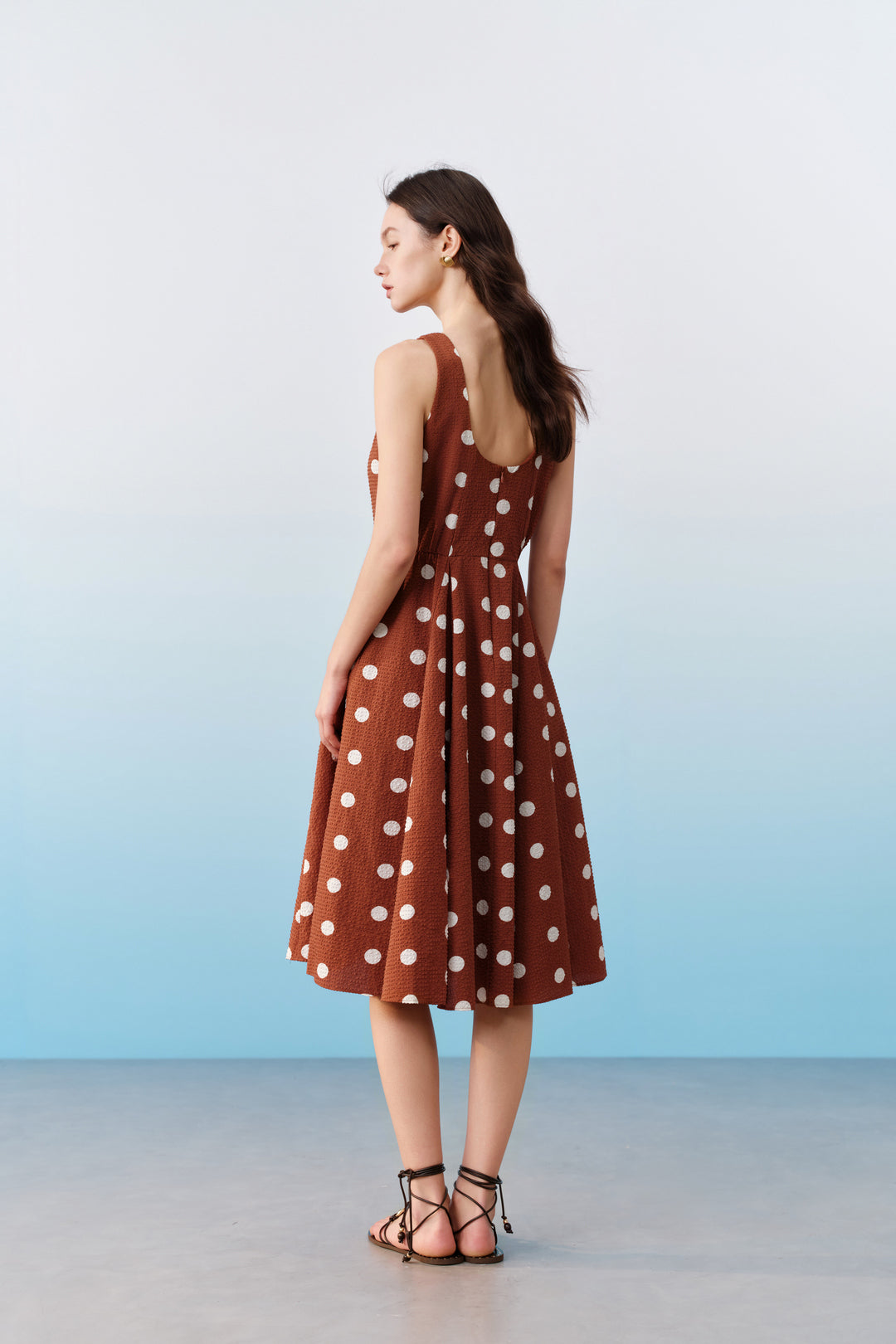 Square Neckline Dress