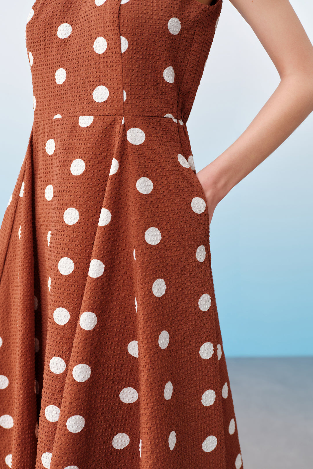 Square Neckline Dress