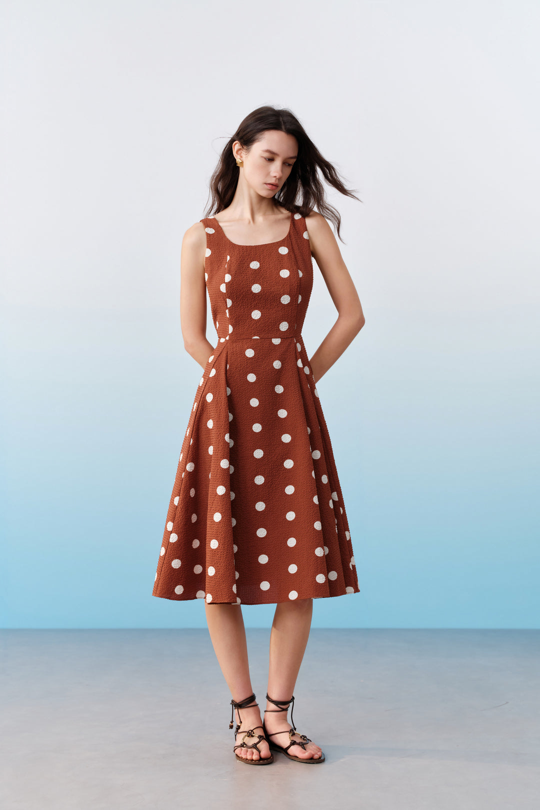Square Neckline Dress