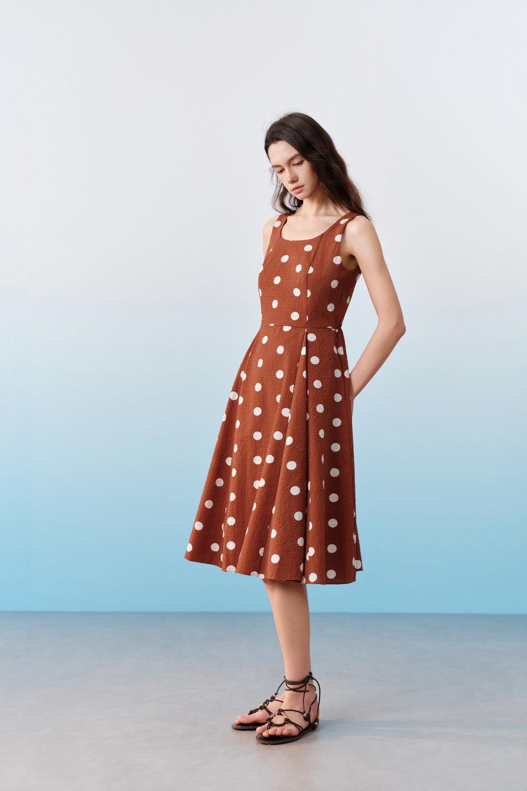 Square Neckline Dress