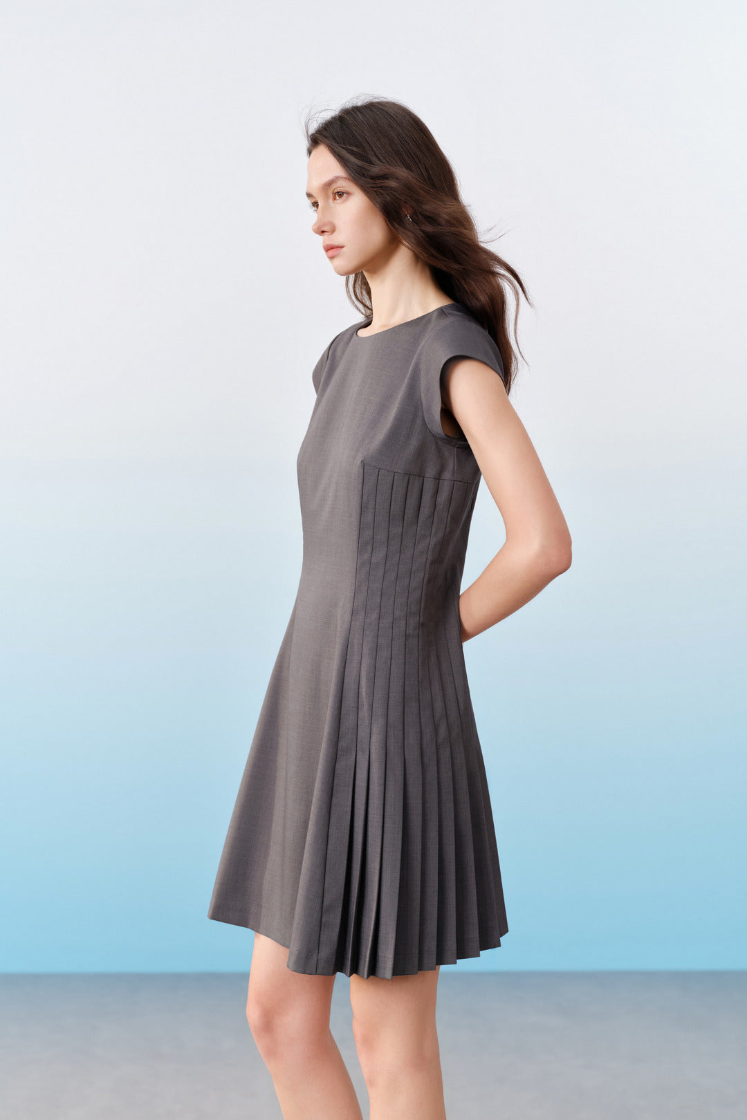 Three Proof Finish | Round Neck Dress