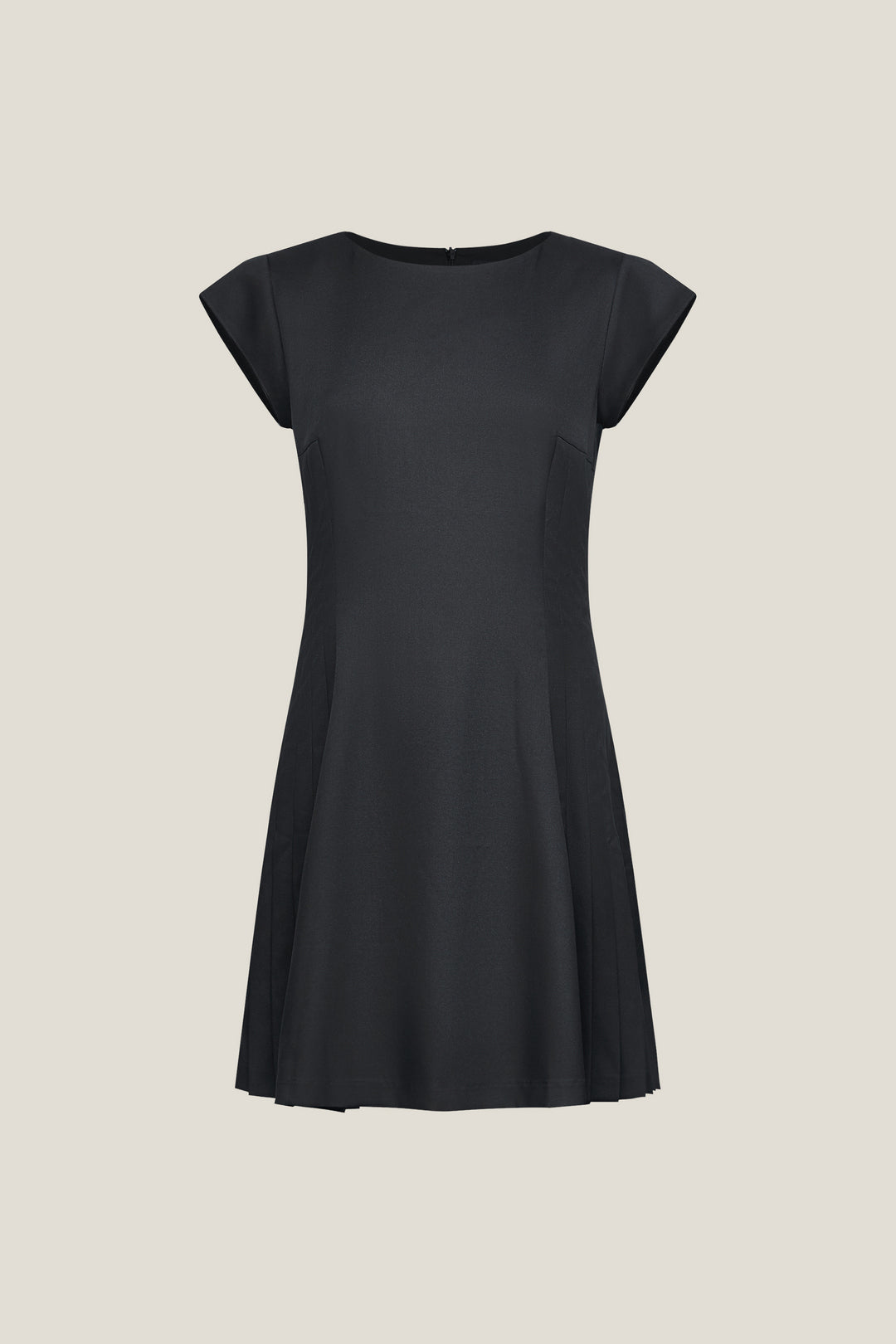 G2000 WOMAN-three-proof-finish-round-neck-dress-61231210-Black